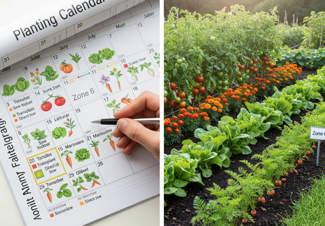Seasonal Gardening Calendar for 2026 - MyTrendyBlog