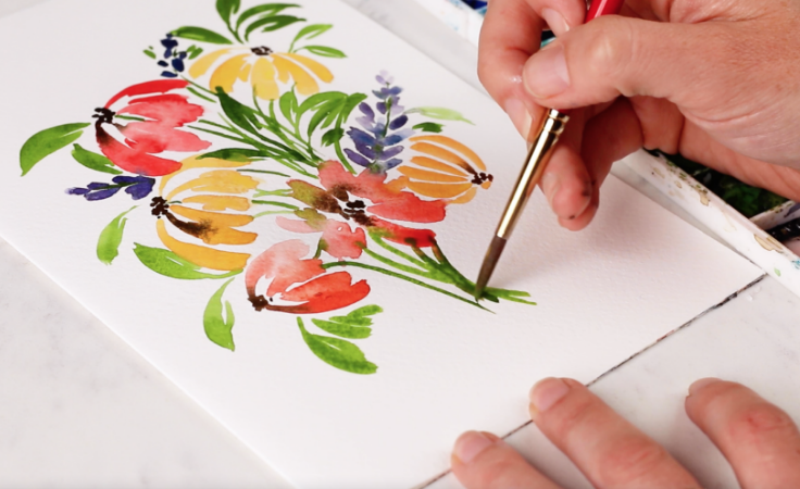 DIY Watercolor Cards